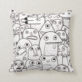 Little Monsters Doodles Kussen