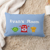 Little Monsters Personalized Pillow Kussen (Deken)