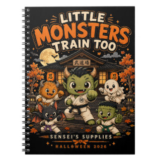 Little Monsters Trainen Ook Halloween Journaal Notitieboek