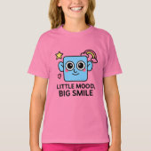 Little Mood, Big Smile - Schattigee Smilo Kinder T T-shirt (Voorkant)