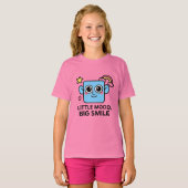 Little Mood, Big Smile - T-shirt pour enfants mign (Devant entier)