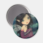Little Moon Big-Eye Fairy Fantasy Art Magneet (Voorkant / Achterkant)