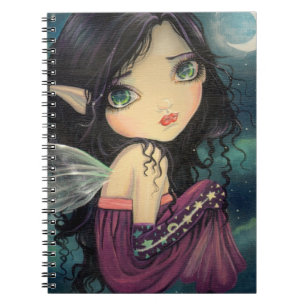Little Moon Gothic Big-Eye Fairy Art Notitieboek