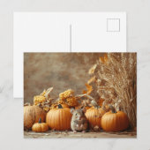 Little Mouse Style Herfst Briefkaart (Voorkant / Achterkant)