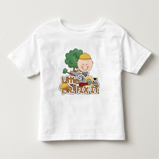 Little Mr Fix-It Saw t t-shirts and Gifts (Voorkant)