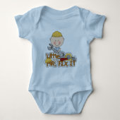 Little Mr Fix it - Wfranse overhemden en cadeautje Romper (Voorkant)