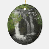 Little Multnomah Herfsten Keramisch Ornament (Links)