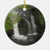 Little Multnomah Herfsten Keramisch Ornament (Achterkant)