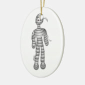 Little Mummy Keramisch Ornament (Links)