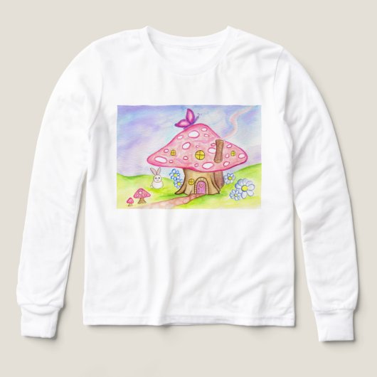 Little Mushroom House Shirt (Voorkant)
