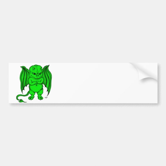 Little nasty Devil Bumpersticker (Voorkant)