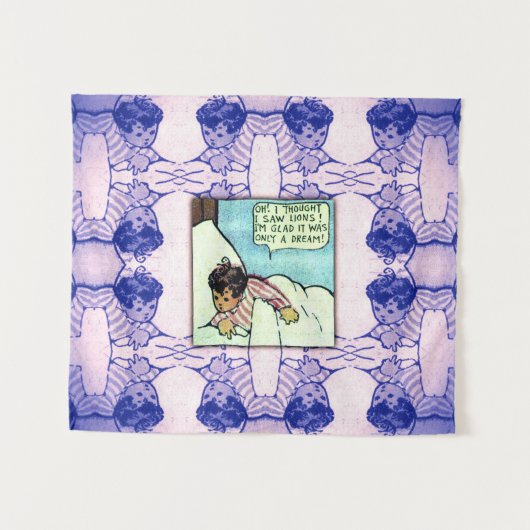 Little Nemo Patterned Wall Tapestry Wandkleed (Voorkant (horizontaal))