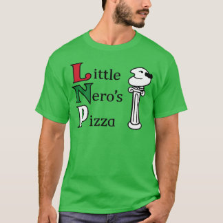 Little Neros Pizza Alleen Thuis T-shirt