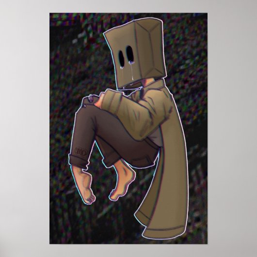 Little Nightmares Mono Poster (Voorkant)