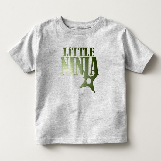 Little Ninja voor kinderen - Kinder Shirts (Voorkant)