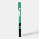 Little Ninja Warrior on Green Case-Mate iPhone Case (Achterkant / Links)