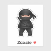 Little Ninja Warrior Sticker (Vel)