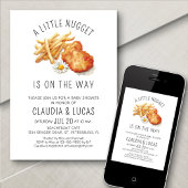 Little Nugget Baby shower Kaart