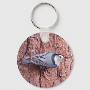 Little Nuthatch Bird Sleutelhanger