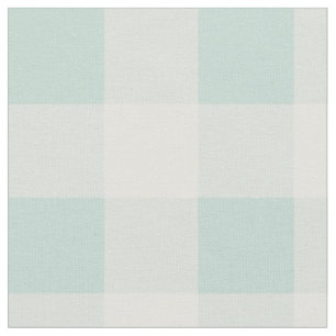Little One Buffalo Check - zachte teal Stof