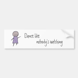Little One dansbumper sticker