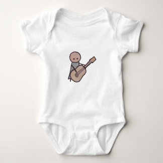 Little One guitar baby bodysuit