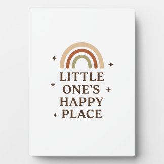 Little One’s Happy Place | Boho Rainbow Baby Decor Fotoplaat