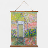 Little Oriental House Hangend Wandkleed (Voorkant)