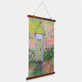 Little Oriental House Hangend Wandkleed (Gebogen)