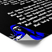 LITTLE ORPHANT ANNIE POEM POSTER (Hoek)