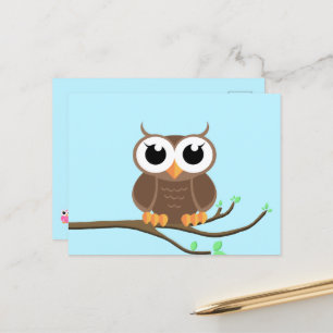 Little Owl - Blank Briefkaart