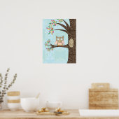 Little Owl Poster (Keuken)