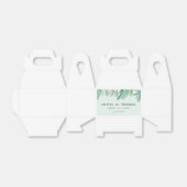 Little Palm Destination Wedding Bedankdoosjes (Uitgevouwen)