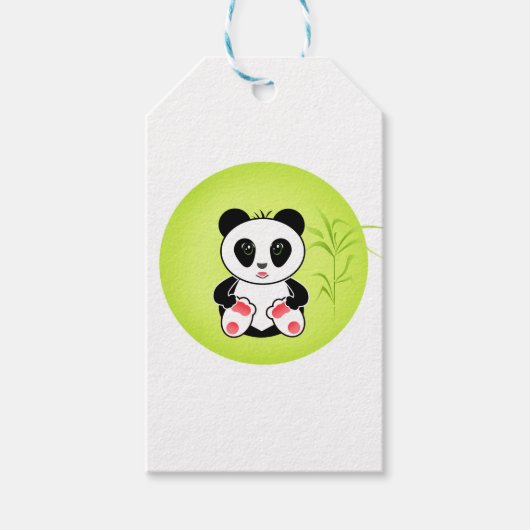 Little Panda Cadeaulabel (Voorkant)