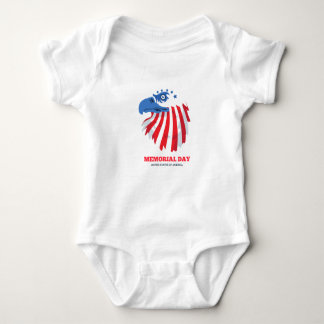 Little Patriot: Memorial Day Romper