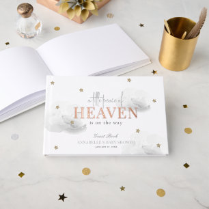 Little Peace of Heaven Grey Cloud Baby shower Gastenboek