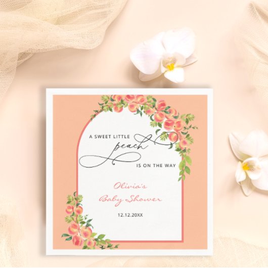 Little Peach Waterverf servetten