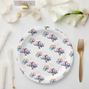 Little Peanut baby Elephant baby shower Papieren Bordje
