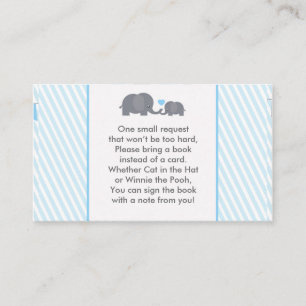 Little Peanut Book Request Kaart voor Invite
