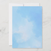 Little Peanut Elephant Baby shower Uitnodiging – C (Achterkant)