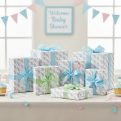 "Little Peanut" Elephant Gift Wrap Inpakpapier Vel