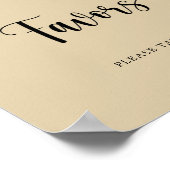 Little Peanut est sur le chemin \ Favors Poster (Coin)