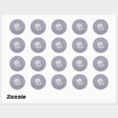 Little Pearl Baby shower Ronde Sticker (Vel)