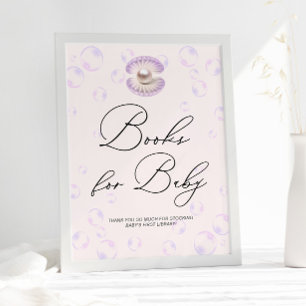 Little Pearl Boeken voor Baby Baby shower Poster