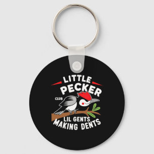 Little Pecker Club Lil Gents maken van Dents Retro Sleutelhanger