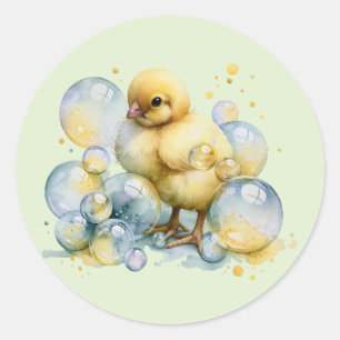 Little Peep & Co. Baby Feest Ronde Sticker