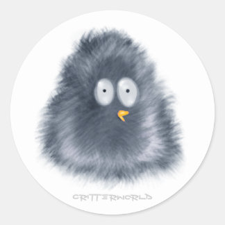 Little Penguin Critter Ronde Sticker