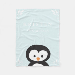 Little Penguin Fleece Blanket