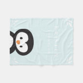Little Penguin Fleece Blanket Deken (Voorkant (Horizontaal))