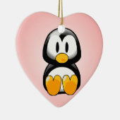 Little Penguin Keramisch Ornament (Rechts)